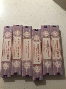 Positive Vibes Incense Sticks X 6 Boxes - Picture 1 of 1