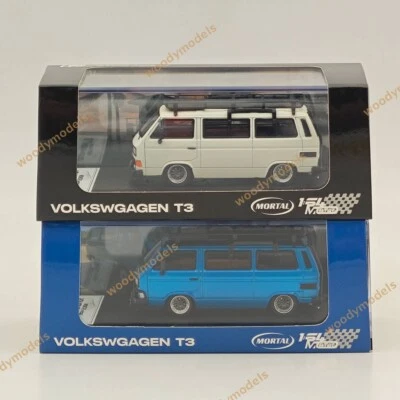 Mortal 1:64 New Miniature T3 Van Collection Diecast Toys Car Models Gifts Hobby - Imagem 1 de 4