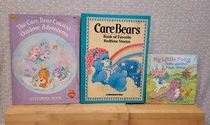 VTG Care Bears Cousins Outdoor Adventures My Little Pony Spike Magic Shoes Books - Picture 1 of 24