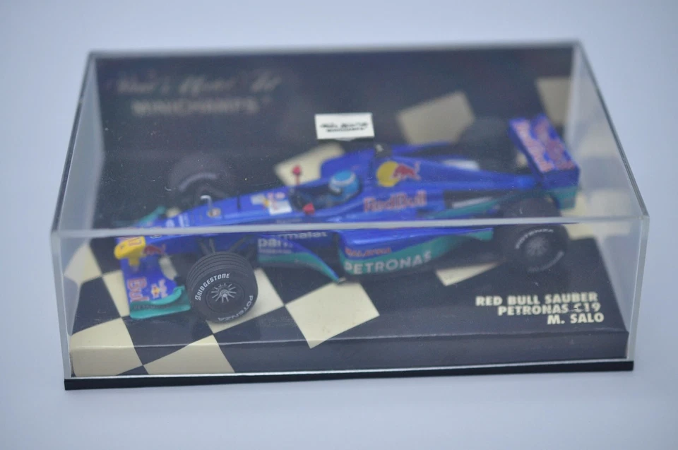 Minichamps PMA 1:43 Red Bull Sauber Petronas C19 F1 M. Salo EX W/Plastic Case - Image 1 of 4