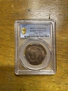 Netherlands 1697 “Peace Of Ryswick” Bronze Jeton MS-65RB (PCGS) - Picture 1 of 4