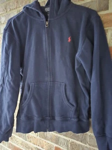 Boys Ralph Lauren Zip Up Hoodie. Size 12-14. - Picture 1 of 6