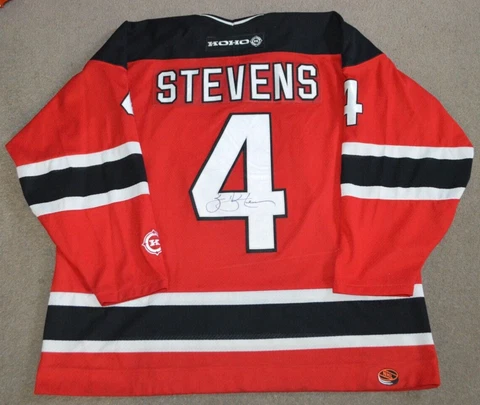 Scott Stevens New Jersey Devils Koho AUTOGRAPHED Hockey Jersey 2XL Cover
