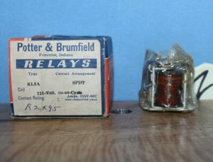 Vintage Potter & Brumfield Relay KL5A SPDT Relay Sealed NOS - Picture 1 of 3