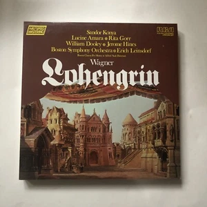 Wagner, Boston Symphony Orchestra LP Vinile Lohengrin Complete / VLS43413 Sigill - Picture 1 of 4
