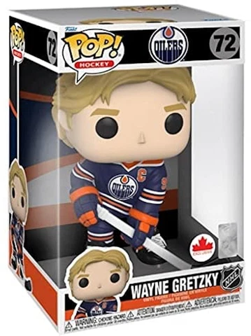 Funko Pop! NHL Edmonton Oilers Wayne Gretzky 10-Inch Super Sized Vinyl Figure #7 Cover