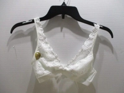 Sujetador Wacoal Mujer 30 Marfil Inalámbrico Bralette Gancho Ojo Espalda Ajustable Espalda Corredora  Foto 1 de 4