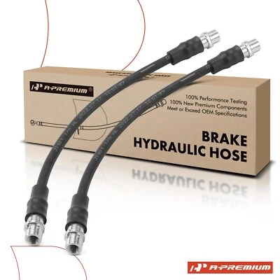 A-Premium 2x Brake Hydraulic Hose Front for Audi A4 Quattro Volkswagen Passat - Imagem 1 de 4