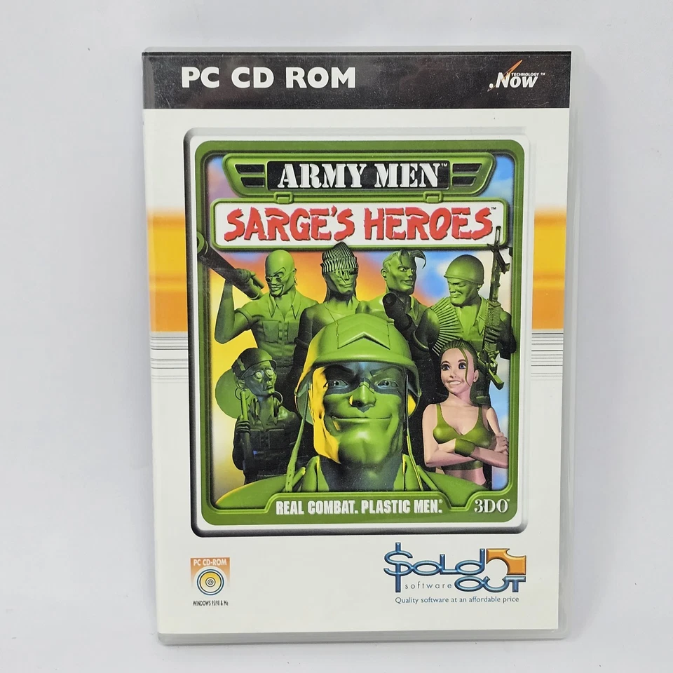 Army Men Sarges Heroes PC CD Rom Sold Out Software 3DO 2001 - Image 1 of 4