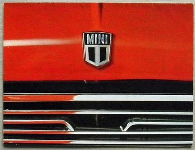 MINI 850 & 1000 Car Sales Brochure Jan 1970   2711-23/185 (28919) 1/70-245M - Image 1 of 3