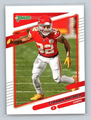 Tyrann Mathieu 2021 Donruss #119 Kansas City Chiefs - Image 1 of 2