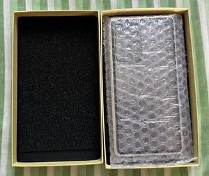 Samsung Galaxy Note 20 ultra 360° Magnetic Double Side Glass Metal Case silver - Picture 1 of 9