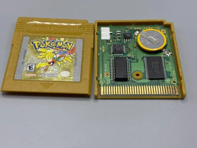 Pokemon Gold Version(Nintendo Game Boy Color, 2000) Authentic New Battery Tested - Image 1 of 3