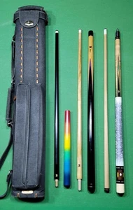 Vintage ADAM Helmstetter Set – Includes Helmstter, XV, Rainbow Jump Cues & Case - Picture 1 of 17