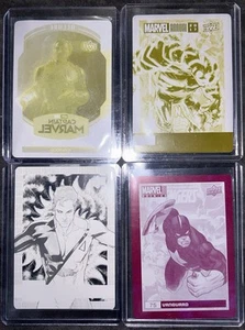 Marvel Printing Plates Captain Marvel Jude Law Empath Vanguard HiVo Collectibles - Picture 1 of 23