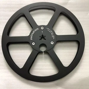 7 Inch Metal Reels Aluminum Pair For Pioneer Reel To Reel RT-707(black) - Picture 1 of 11