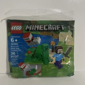 Lego Minecraft Steve and Creeper Set 30393 Nuevo - Imagen 1 de 4