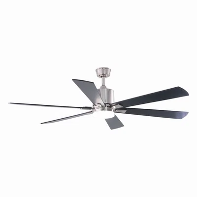 Wheelock 1-Light Ceiling Fan in Contemporary Style 15.75 Inches Tall and 60 - Image 1 of 4