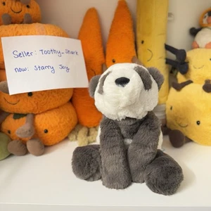 Jellycat Smudge Panda Medium - Brand New With Tags - 100% Real - FAST SHIP - Picture 1 of 4