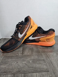 Nike Schuhe Herren Größe 11 Schuhe Schwarz Orange Lunarglide 7 Sneaker 747355-402 - Bild 1 von 11