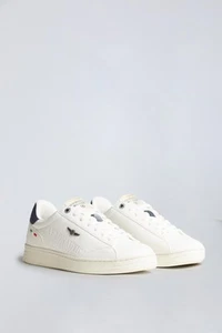 SCARPE SNEAKERS UOMO AERONAUTICA MILITARE 251SC306CT3385 BIANCO ORIGINAL PE 2025 - Foto 1 di 2