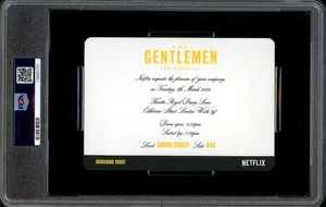 THE GENTLEMEN / 2024 Season 1 World Premiere Screening Movie Ticket, PSA 6 - Picture 1 of 2
