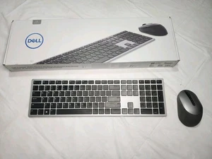 Dell Wireless Keyboard and Mouse , No USB Adapter, Not Tested. Pre Owned. - Picture 1 of 5