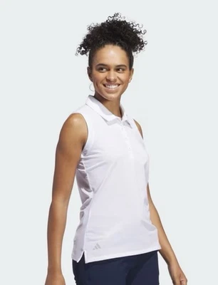 ADIDAS гольф женщин Ultimate без рукавов рубашка-поло маленький ** вы выбираете цвет ** - Изображение 1 из 4