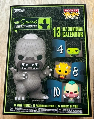 Funko Pocket POP Vinyl The Simpsons Tree House Of Horror 13 Day Countdown Advent - Image 1 of 4