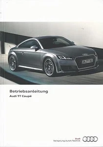 AUDI TT Coupe manual de instrucciones 2014 manual de instrucciones manual de a bordo BA - Imagen 1 de 1