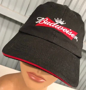 Budweiser Crown Logo Adjustable Baseball Cap Hat - Picture 1 of 5