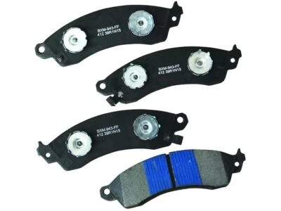 Juego de pastillas de freno delanteras Bendix 57354DKCR 1989 1990 para Chevrolet Corvette 1988-1996 Foto 1 de 2