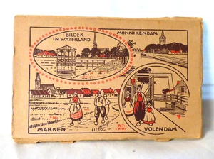 20er Jahre + 10 Postkarten VOLENDAM MARKEN BROEK Holland Nr. Niederlande Ausziehheft - Bild 1 von 8