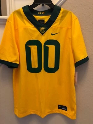 NWT Nike Baylor Bears #00 Football Home Jersey Men's Replica - GOLD, Size LARGE - Image 1 of 4