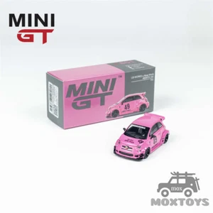 MINI GT 1:64 ABARTH 595 LB-WORKS x Abas Works LHD Diecast Model Car - Picture 1 of 4