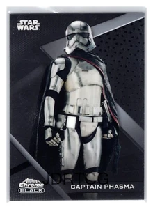 Topps 2022 cromo negro base #49 Captain Phasma - Imagen 1 de 2