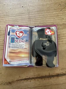 The End the Bear McDonalds TY The End Teenie Beanie Baby 1999 Raro Retirado Nuevo en Caja N - Imagen 1 de 5