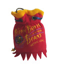 Harry Potter Bertie Botts Every Flavored Bean Plush Key Chain Fob 3.5" Zipper 