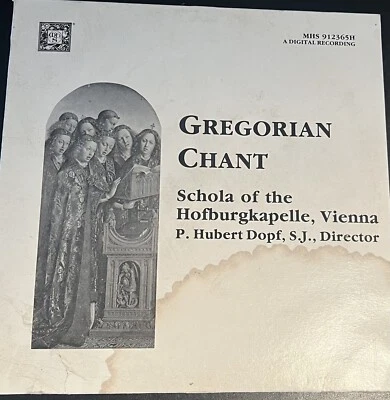 Schola Of The Hofburgkapelle, Vienna, P. Hubert Dopf, S.J. – Gregorian chant - Image 1 of 3