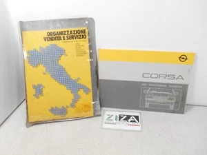Folleto Manual de Usuario y Mantenimiento Opel Corsa A 1986 Italiano - Imagen 1 de 4