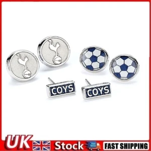 Tottenham Hotspur FC Stud Earring Set Official Licensed Product Birthday Xmas Gi - Picture 1 of 5