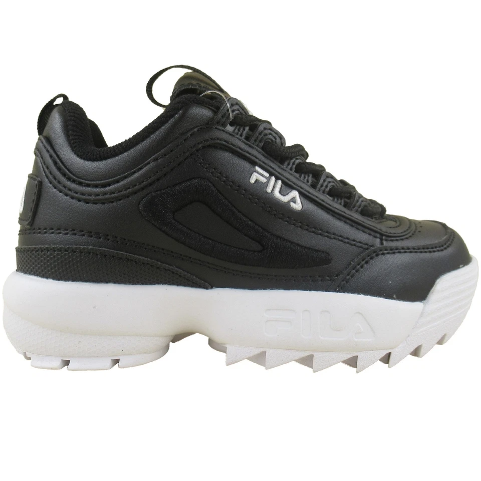 Fila Niños Pequeños Grandes Niños Disruptor II Premium Zapatos Bordados 3D PS GS Foto 1 de 1