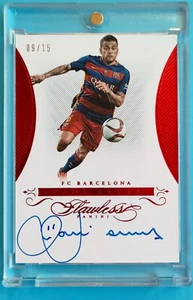 2015 Panini Flawless Soccer Signatures Ruby Dani Alves Autogramm 9/15 - Bild 1 von 2