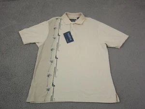 Camisa de Colección Pingüino Adulto Grande Crema Golf Polo Golf Para Hombres Grand Slam Años 90 - Imagen 1 de 16