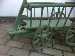alter Handwagen, Leiterwagen, Bollerwagen, Gartendeko, ... - Bild 1 von 3