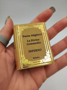 MINIATURA La Divina Commedia di Dante Alighieri 1 volume Inferno - Bild 1 von 3