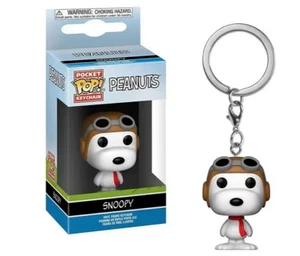 Nuevo Snoopy Perro Cacahuetes Aviación Piloto Llavero Dije Colgante Anime Bolso Llavero - Imagen 1 de 4