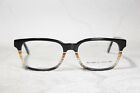 Unworn LUC DALIS Black Multilayered Colors Thick Rim Eye Glasses Eyeglass Frames