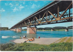 PIACENZA - PONTI SUL PO - VIAGG. 1968 -82249- - Picture 1 of 1