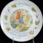 Wedgwood Peter Rabbit Collector Plate Happy Birthday 1997 With Box